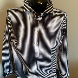 Navy and White Strip Tunic